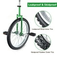 thumbnail image 4 of Yescom 20 In Wheel Outdoor Unicycle Leakproof Butyl Tire Circus Bike Balance Training for Adults Teenagers Kids, Green, 4 of 9