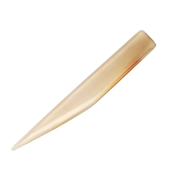 Brunisseur de Bijoux à Main, Outil de Traitement de Bijoux Gris Outil de Brunissage en Agate pour Argent 11cm,12cm,13cm