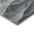 thumbnail image 3 of Addison Rugs Mayfield Premium Machine Washable Transitional Waves Teal Rectangle Rug, 3' x 5', 3 of 6
