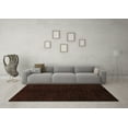thumbnail image 3 of Ahgly Company Indoor Rectangle Abstract Brown Modern Area Rugs, 3' x 5', 3 of 4