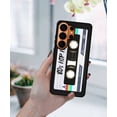 thumbnail image 5 of WIRESTER Shockproof Soft Rubber Cover Case for Samsung Galaxy S26 Ultra 6.9" 2026, Retro Black Cassette Tape Hip Hop, 5 of 5