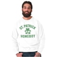 thumbnail image 5 of Funny Irish St. Patrick is My Homeboy Sweatshirt for Men or Women Brisco Brands S, 5 of 6