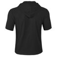 thumbnail image 5 of pstuiky camisetas de hombre, Blusa de manga corta con cuello vuelto, transpirable, con botones y color liso para hombre camisetas de hombre m, 5 of 5