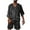 Black, variant on Ohufall Men Summer 2 Piece Sets Casual Solid Color Cotton Linen Hooded T-shirts and Drawstring Beach Shorts Fashion Loose Tracksuits with Pockets