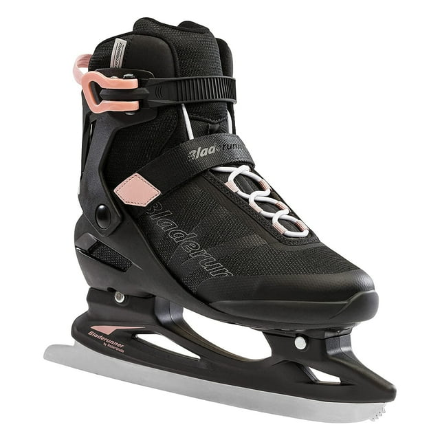 Rollerblade Bladerunner Ice Igniter Patins à Glace pour Femmes, Noir Or, Taille 8