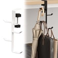 thumbnail image 1 of Desk Mount Hook Bag Holder Clamp On Hanger Organizer Under Counter Headphones Storage Space Saving Desk Accessory, 1 of 3