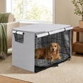 thumbnail image 4 of Dog Crate Cover Waterproof Kennel Cover, 25x37x24in Dog Crate Cover for Indoor/Outdoor, Heavy Duty Polyester Cover Fits Wire Dog Cage, 4 of 7