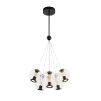 Artcraft Lighting Arlo Collection 6Light Chandelier Black