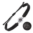 thumbnail image 5 of Pulsera Tejida Proyeccion de 100 Idiomas I You Pulseras para Mujer Hombre San Valentin Regalos de Cumpleaños para Novio Novia Esposa Pulseras a Juego para Parejas, 5 of 5
