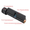 thumbnail image 3 of Keyed Entry Door Lock Lever, Matte Black Interior Entry Door Handle with Lock and Key, Silent Aluminum Alloy, Fluently Open and Close, 3 of 7