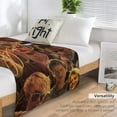 thumbnail image 4 of 30"x40" Jj Art Maybank Thow Blanket Bed Art HD Printing Super Soft Micro Wool Blanket Sofa Comfortable Warm Flannel Blanket Bed Living Room Merch Gift Party Decor, 4 of 5