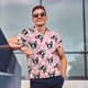 thumbnail image 4 of Balery French Bulldog Camisa Polo de Hombre con Estampado, de Manga Corta y Tejido Medio, Camisa Tipo Golf Polo-Medium, 4 of 6