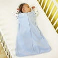 thumbnail image 2 of HALO® Sleepsack® Wearable Blanket, Micro-Fleece, Baby Blue, Infant Boys, Small, 0-6 Months, 2 of 2