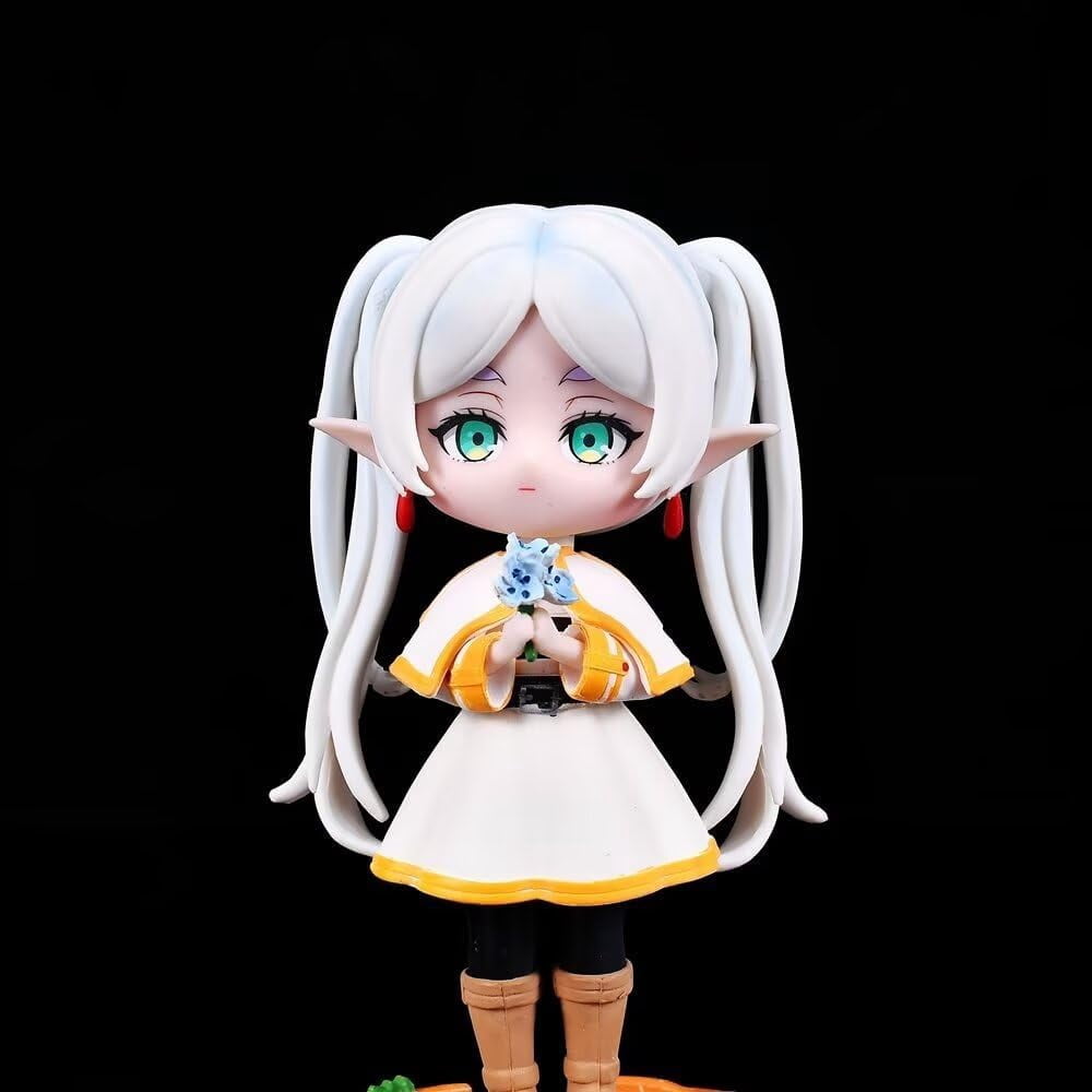 Newly Nilou Figure Pretty Magic Elf Nilou Anime Figures 15cm/5.9inch Handmade PVC Anime Cartoon Manga Game Character Model Statue Collectible Craft Gift (a)