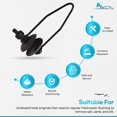 thumbnail image 4 of MARINE CITY Universal Motor Flusher Engine Ear Muffs, Round Cup, Easy Installation, Durable and Strong, Outboard Garden Hose Connection for Boats, 4 of 7
