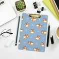 thumbnail image 7 of FMSHPON Cute Corgi Butt Welsh Dog Clipboard Hardboard Wood Nursing Clip Board and Pull for Standard A4 Letter 13x9 inches, 7 of 7