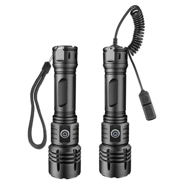 Powerful Handheld Led Flashlights Fixed Focus Usb Rechargeable Super Bright Hand Lantern For Camping Emergencies