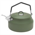 thumbnail image 1 of Tetera Verde para Exteriores, Tetera de Cocina, Tetera Profesional, Accesorios para Exteriores, Tetera de Acero Inoxidable para Acampar, 1 of 5