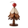 thumbnail image 3 of 3 piezas de mantel de madera para mesa, posavasos de madera, soporte para ollas, posavasos protector de mesa para mesas calientes rojo, 3 of 9