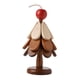 thumbnail image 3 of 3 posavasos de madera antideslizantes resistentes al calor para decoración del hogar rojo, 3 of 9
