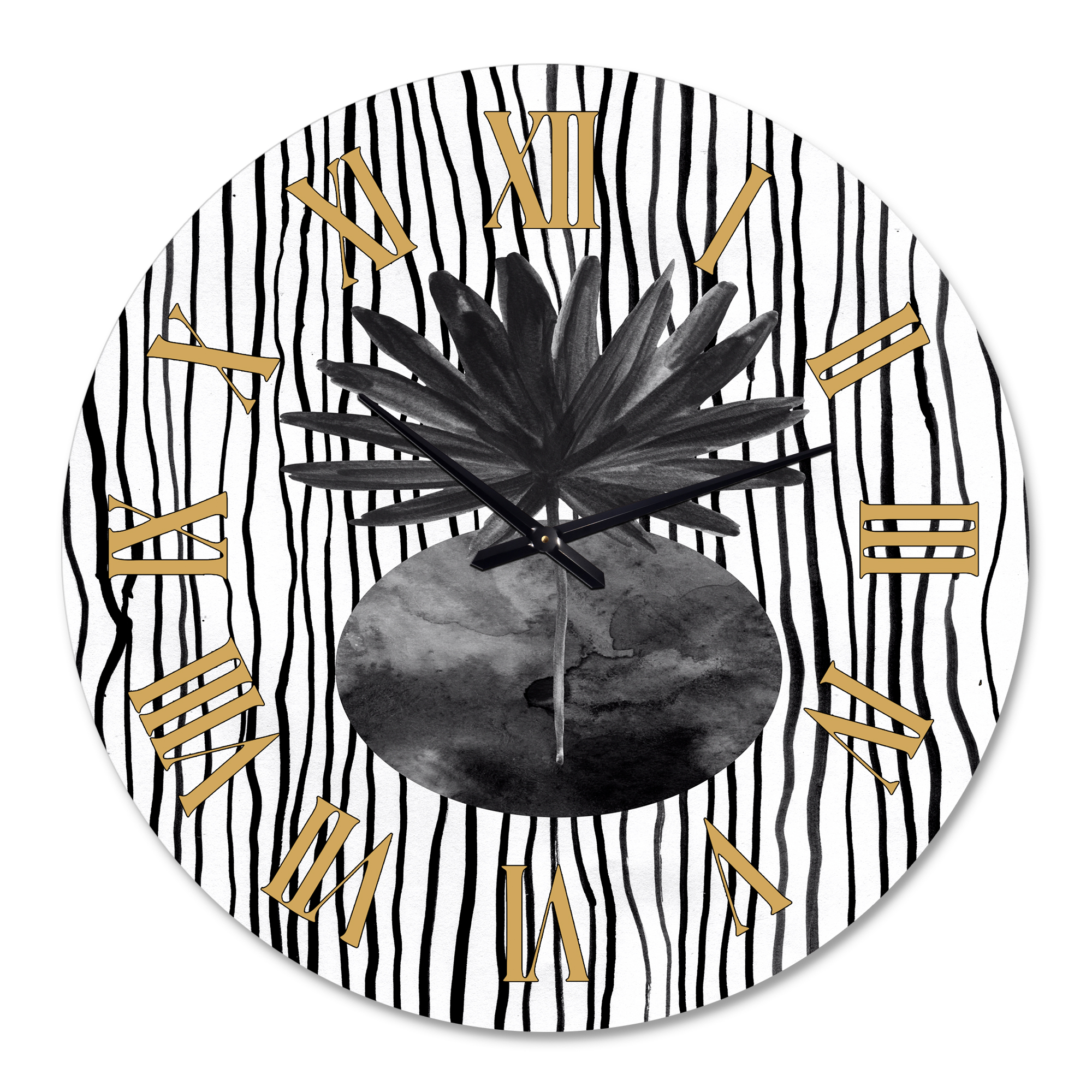 Designart 1 in Quartz Modern/Contemporary Wall Clock
