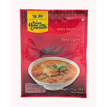 Asian Home Gourmet Thai Red Curry Pack of 3