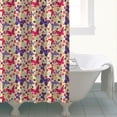thumbnail image 4 of Butterfly Colorful Wing Pattern Shower Curtain 84"x72" ,Bathroom Decorative Shower Curtains Set with 12 Hooks,Modern Waterproof Washable Shower Curtain, 4 of 6