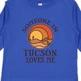 thumbnail image 4 of Inktastic Someone in Tucson Arizona Loves Me Boys or Girls Long Sleeve Toddler T-Shirt, 4 of 5