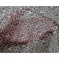 thumbnail image 4 of oneOone Silk Tabby Fabric Leaves & Swirl Block Decor Fabric Printed BTY 42 Inch Wide, 4 of 4