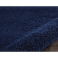 thumbnail image 4 of Nourison Malibu Navy Shag Indoor Area Indoor Rug MSG01 3'11"X5'11", 4 of 5