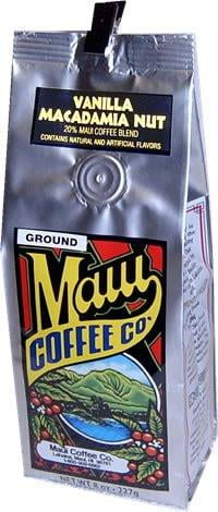 Maui Coffee Company Vanilla Macadamia Nut, 7 oz Ground
