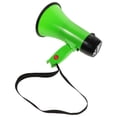 thumbnail image 1 of Raindrops 1Pcs Green ABS Rectangular Mini Megaphone Speaker for Outdoor Events with High Volume Output, 1 of 7
