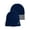 Navy, variant on Chaps Men's 2-Pack Logo Beanie Style Hats, One Size