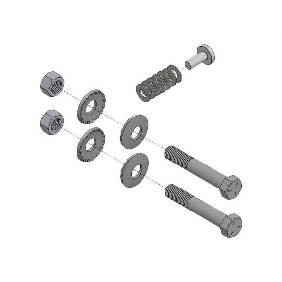 Blue Ox BXW4065 2 Point Hitch Hardware Kit