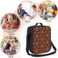 thumbnail image 5 of Zufioo 60s and 70s Aesthetic1 Insulated Lunch Bag,600D Polyester Oxford Fabric, Leakproof & Reusable Lunch Tote, Adjustable Shoulder Strap,Food Freshness Keeper with Utensils, 5 of 7