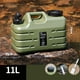 thumbnail image 4 of Contenedor de agua portátil con grifo, de almacenamiento de agua, jarra de agua, cubo de PE de grado alimenticio para mochila al aire libre, 11L Macarena Cubo para exterior, 4 of 8