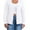 02White, variant on Plus Size Cardigan for Women Open Front Button V-Neck Long Sleeve Ribbed Wave Edges Lightweight Sweaters