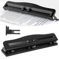 thumbnail image 4 of Hole Puncher, Hole Punch, Iron, 3 Holes, For Paper Adults, 4 of 8