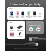 Anker 10 ft Black High-Speed USB-C to Lightning
