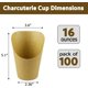 thumbnail image 2 of 100 Pcs French Fries Holder, 12oz Disposable Paper French Fry Cups Charcuterie Cups for all Occasions (12oz), 2 of 5