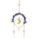 thumbnail image 2 of Carillón De Viento Campanilla de viento de cristal adorno de receptor de luz cortina de piedra Natural decoración de prisma Sywqhk Libre de BPA, 2 of 8