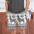 thumbnail image 6 of GZHJMY Men's Pajama Shorts Pjs Bottoms Sleep Shorts Lounge Wear Pajama Pants with Pocket, Medium, 6 of 7