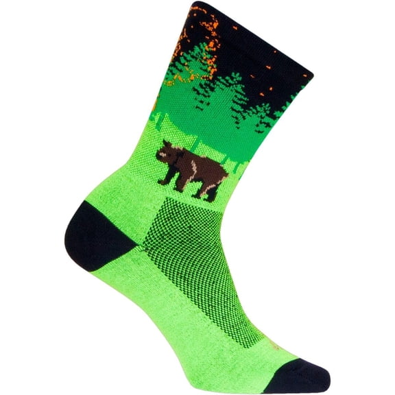 Sockguy 272105 6 in. Off The Grid Crew Socks - Large & Extra Large