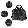 thumbnail image 3 of FORMRS Reusable Lunch Bag for Work School Leakproof Insulated Cooler with Adjustable Shoulder Strap, Gothic Floral Print, 3 of 6