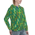thumbnail image 6 of Lsque Pineapples1 Pattern Casual Women's Hoodie,Hooded Sweatshirt with Kangaroo Pocket,Pullover Hoodie with Eye-catching Drawstrings-Small, 6 of 7