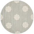 thumbnail image 2 of Safavieh Soho Collection SOH724C Handmade Grey and Ivory Wool Round Area Rug, 6 feet in Diameter (6' Diameter), 2 of 2