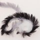 thumbnail image 3 of Madejas de hilo grueso Zulema, poliéster para tejer suave, Gris negro, 3 of 7