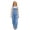 V65-Light Blue, variant on WhouRiu Girls Casual Overalls Solid Color Loose Fit Pants Kids Autumn Everyday Trousers