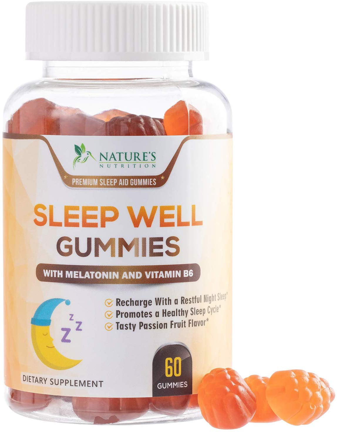 Nature's Bounty, Optimal Solutions, Gorgeous Sleep, Berry, 60 Gummies -  iHerb