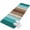 Aque, variant on Front Door Mat 15.7"x23.6", Blue Brown Non Slip Backing & Low Profile Doormats, Absorbent Muddy Dirt Trapper Door Mats for Front Back Door Entryway Farmhouse Wood Grain Vintage Vertical Striped
